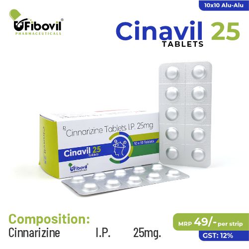 Cinnarizine Tablets Pharma Franchise