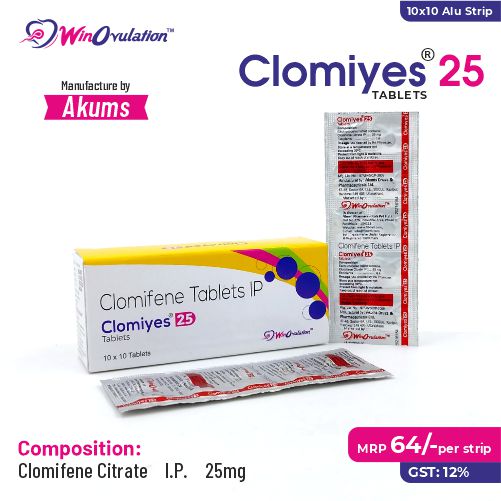 clomifene 25 mg tablets