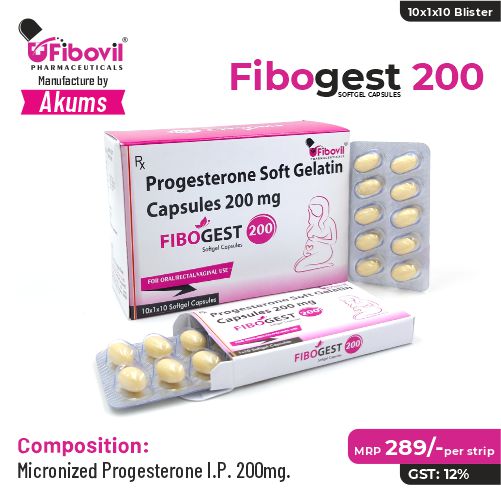 progesterone soft gelatin  200mg