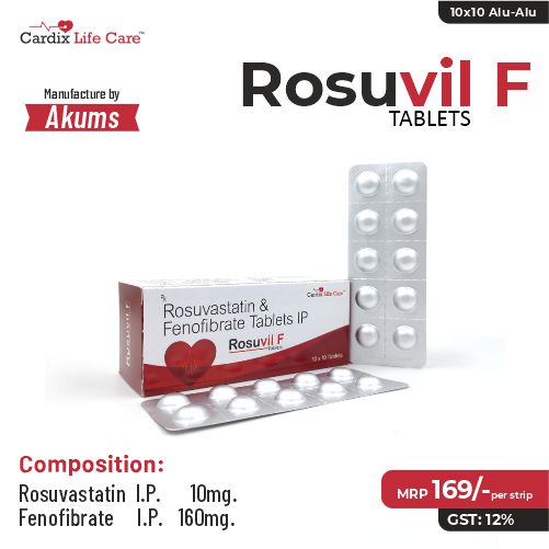 rosuvastatin  fenofibrate tablets
