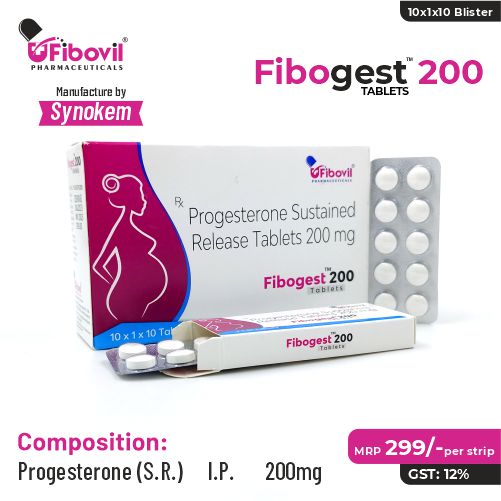 progesterone sustained release 200mg tablet