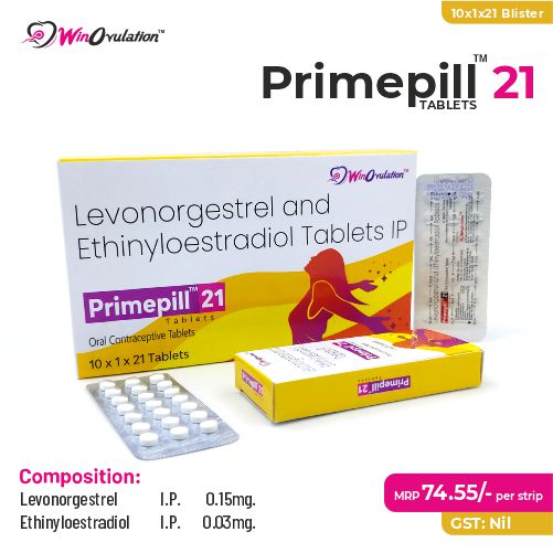 levonorgestrel and ethinyl estradiol tablets