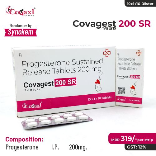 progesterone sustained release  200mg tablet