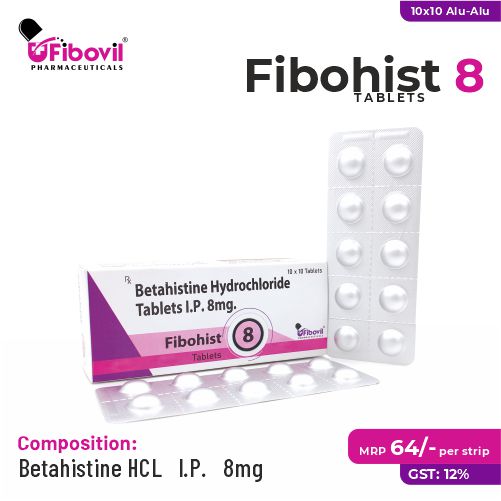 Betahistine Tablets Manufacturer / Supplier and PCD Pharma  farnchise in india